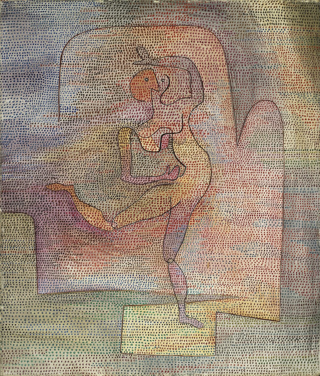Danser, 1932 av Paul Klee