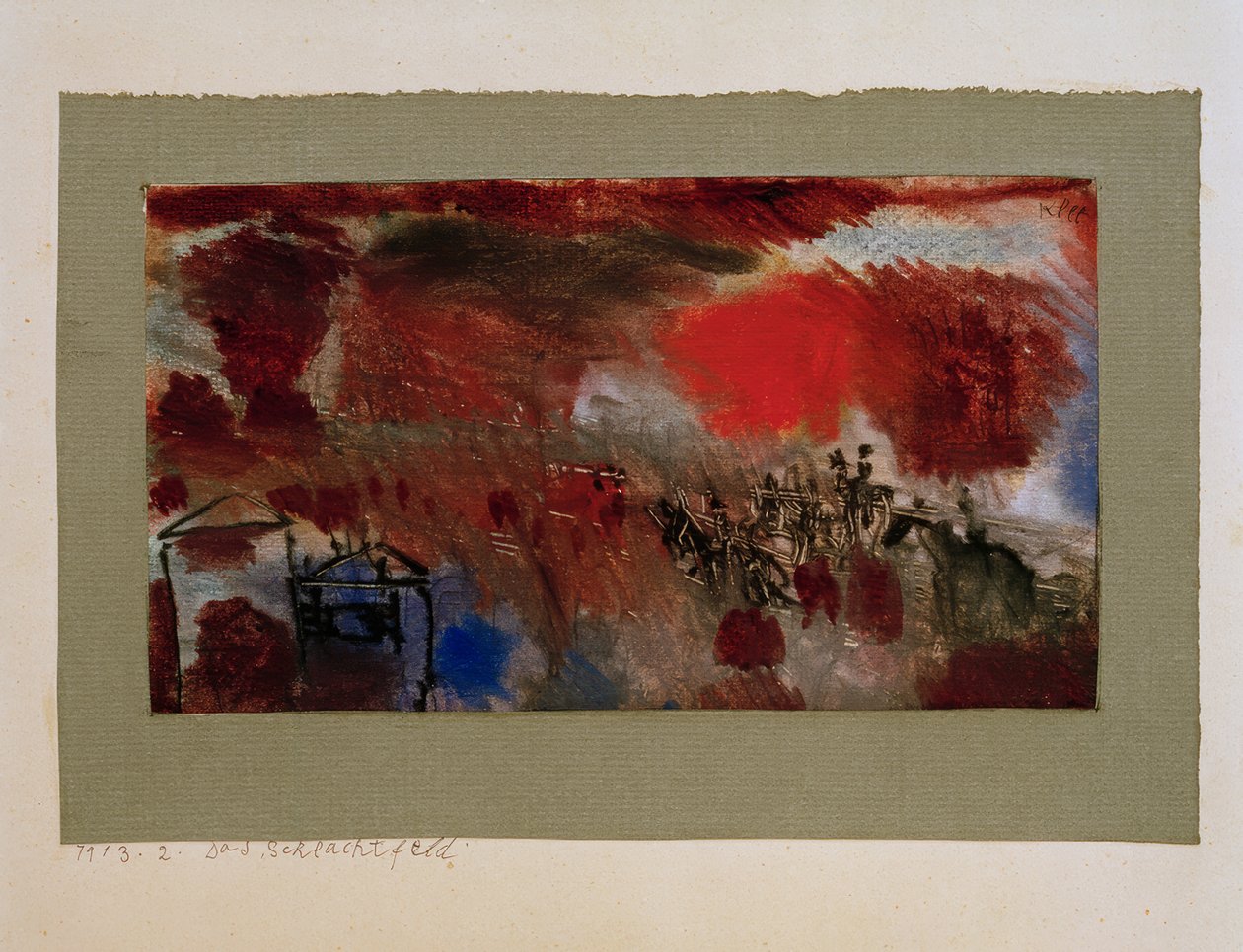 Slagmarken av Paul Klee