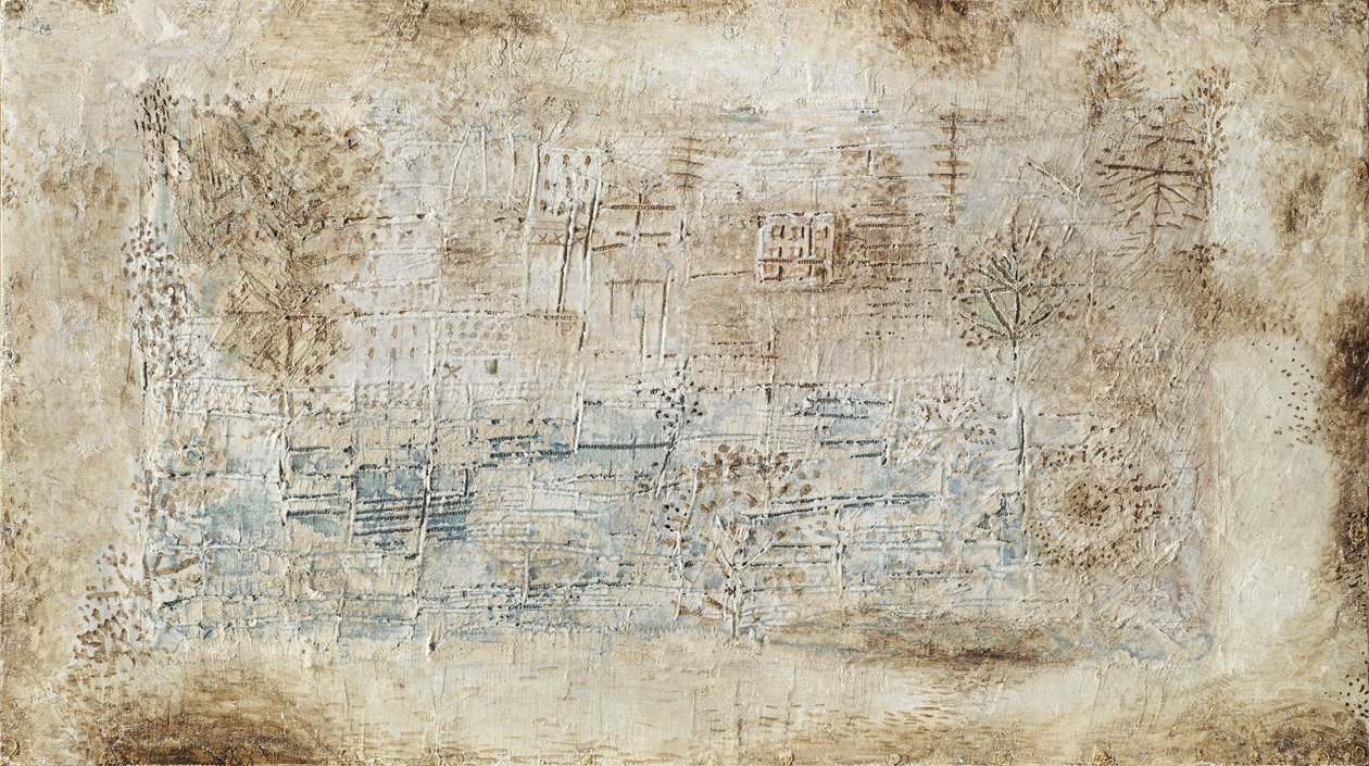 Dødt landskap, 1931 av Paul Klee