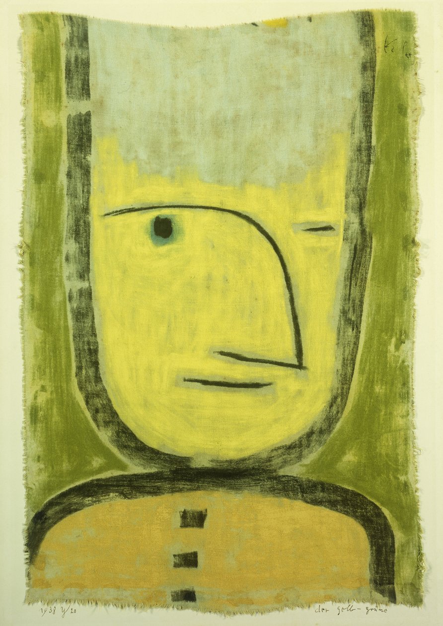 Den gulgrønne av Paul Klee