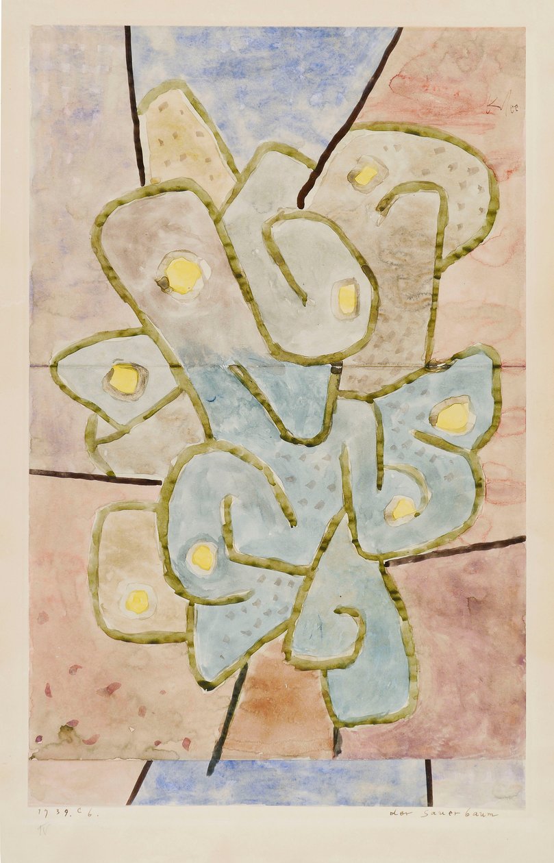 Det sure treet Det sure treet, 1939. av Paul Klee