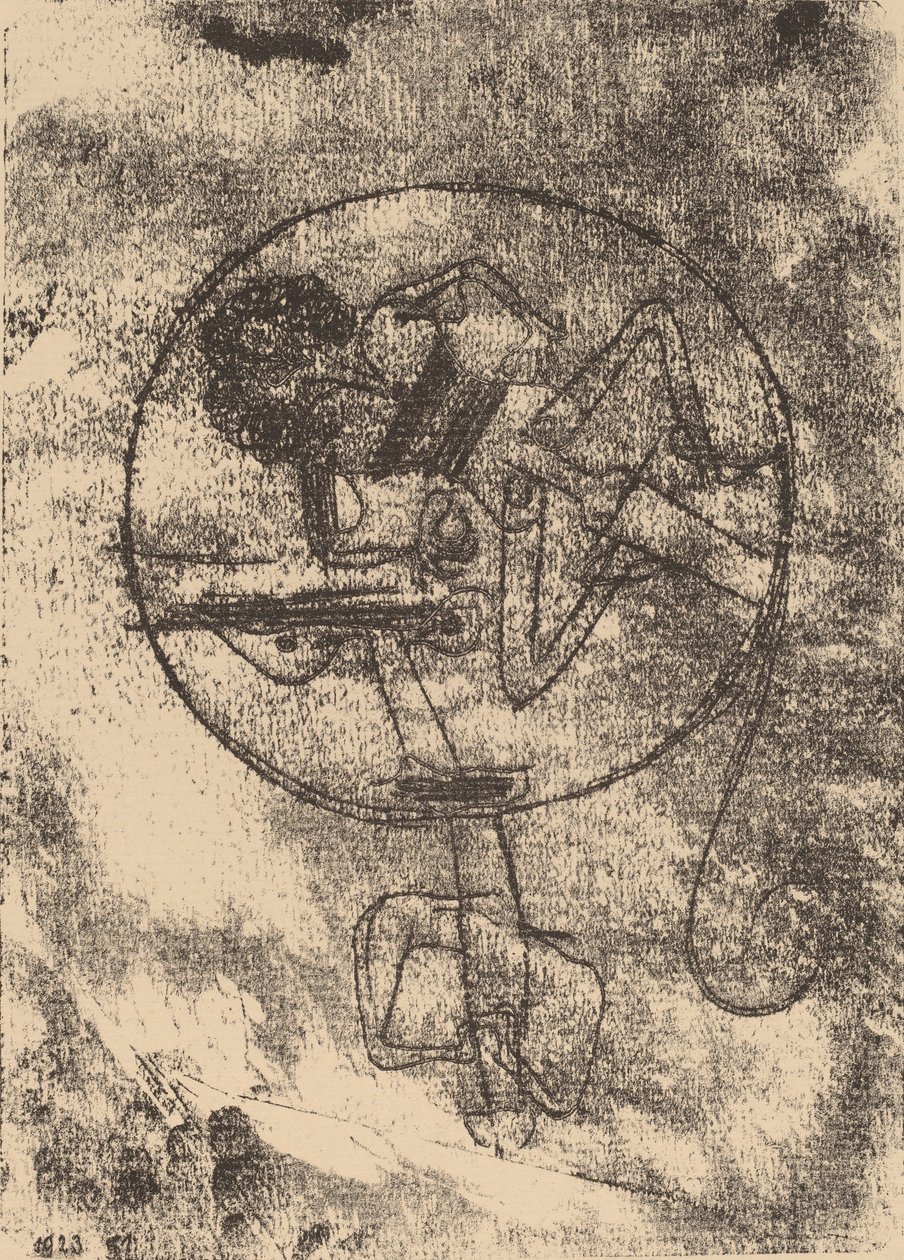 Den elskede, 1923. av Paul Klee