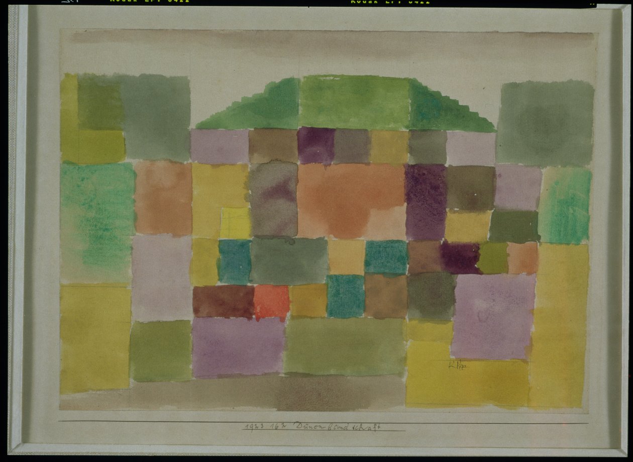 Sanddynelandskap av Paul Klee