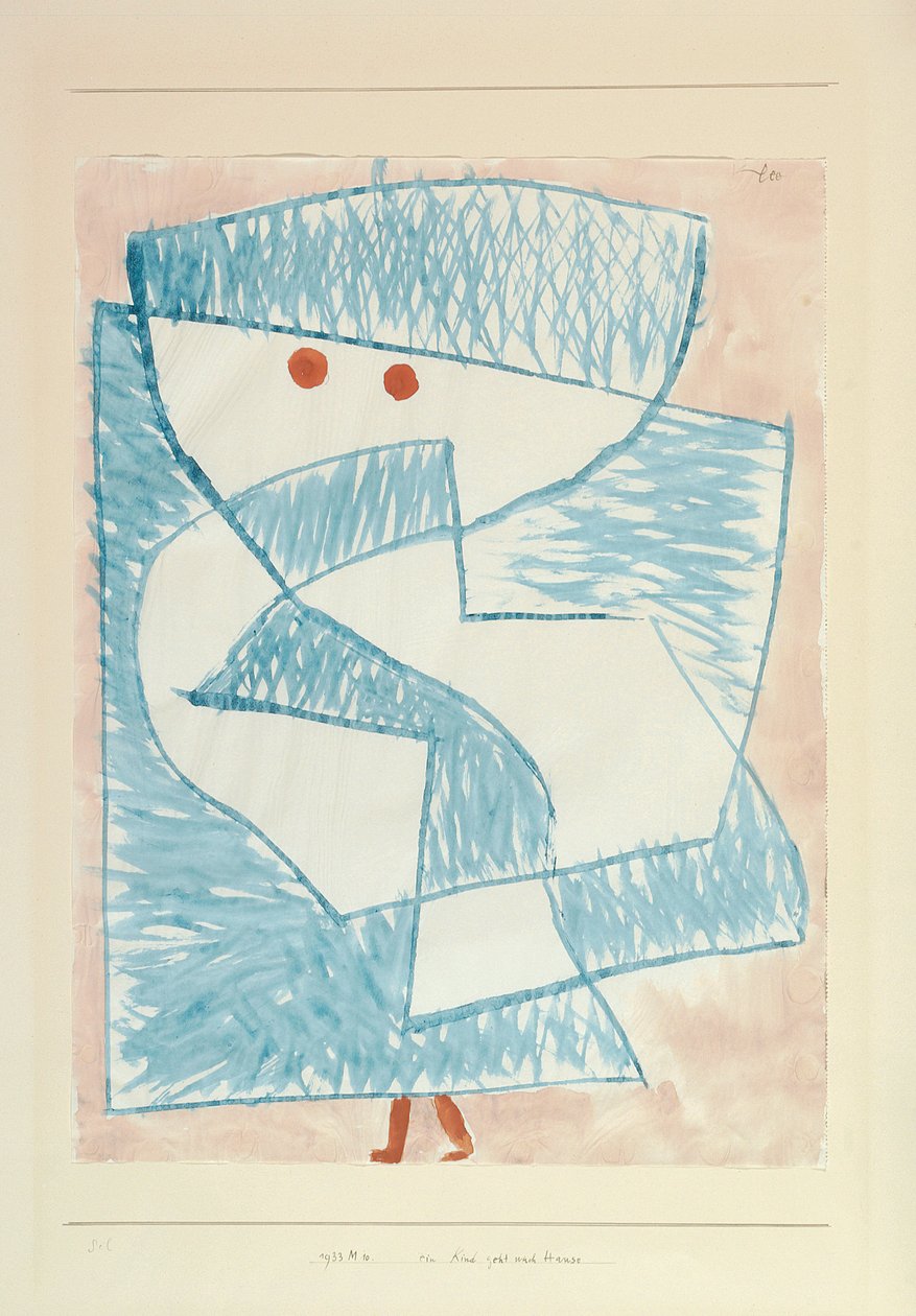 Et barn går hjem av Paul Klee