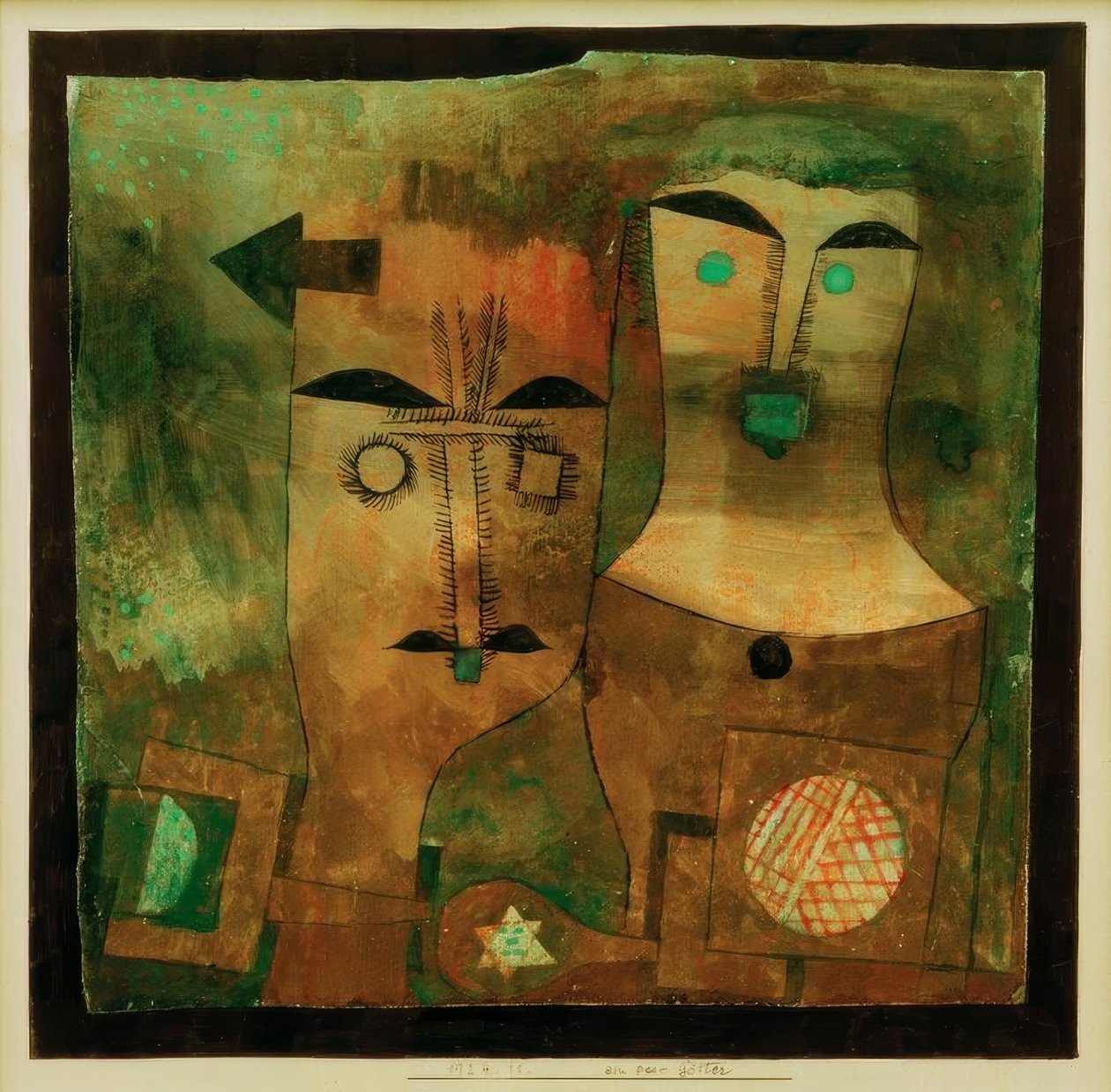 Et par guder av Paul Klee