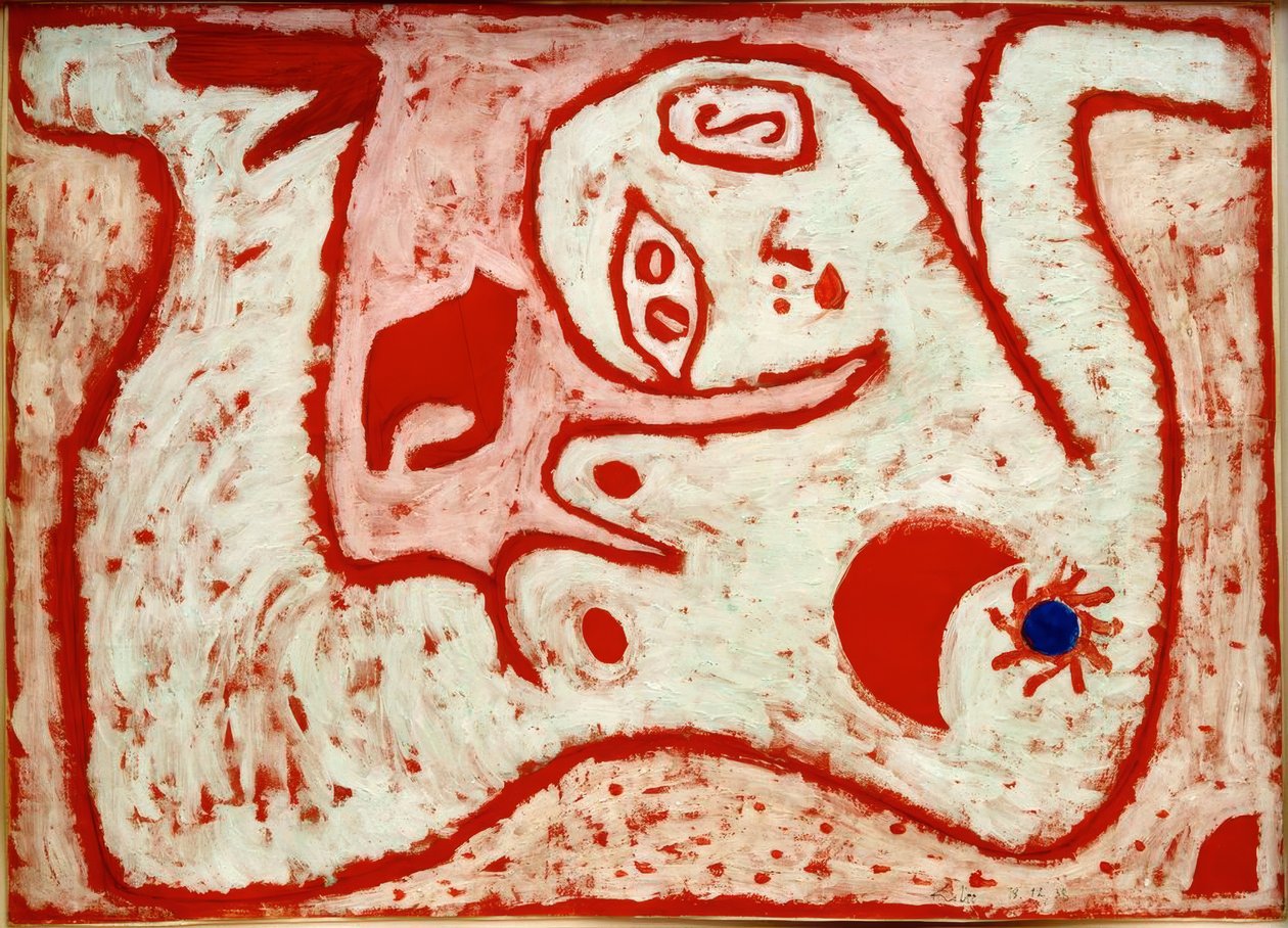 En kvinne for guder av Paul Klee