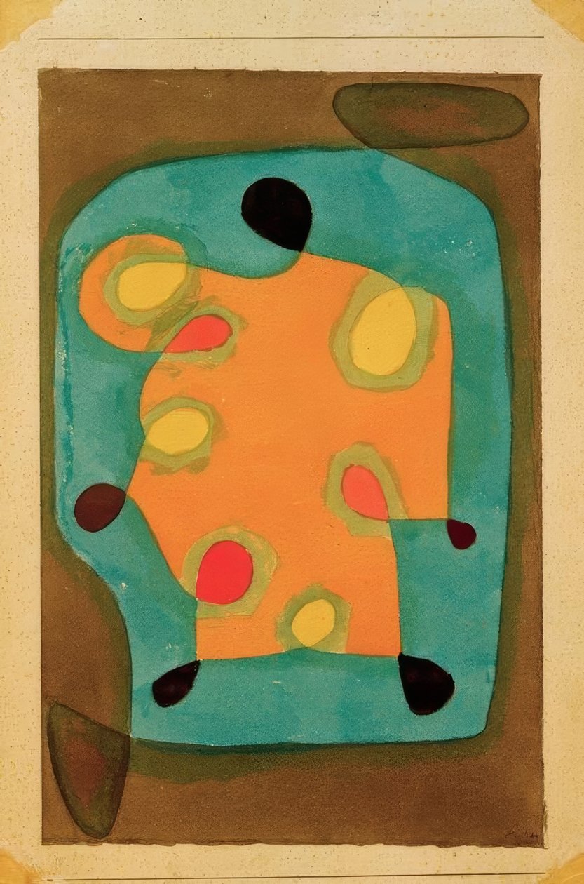 Design for en kåpe av Paul Klee