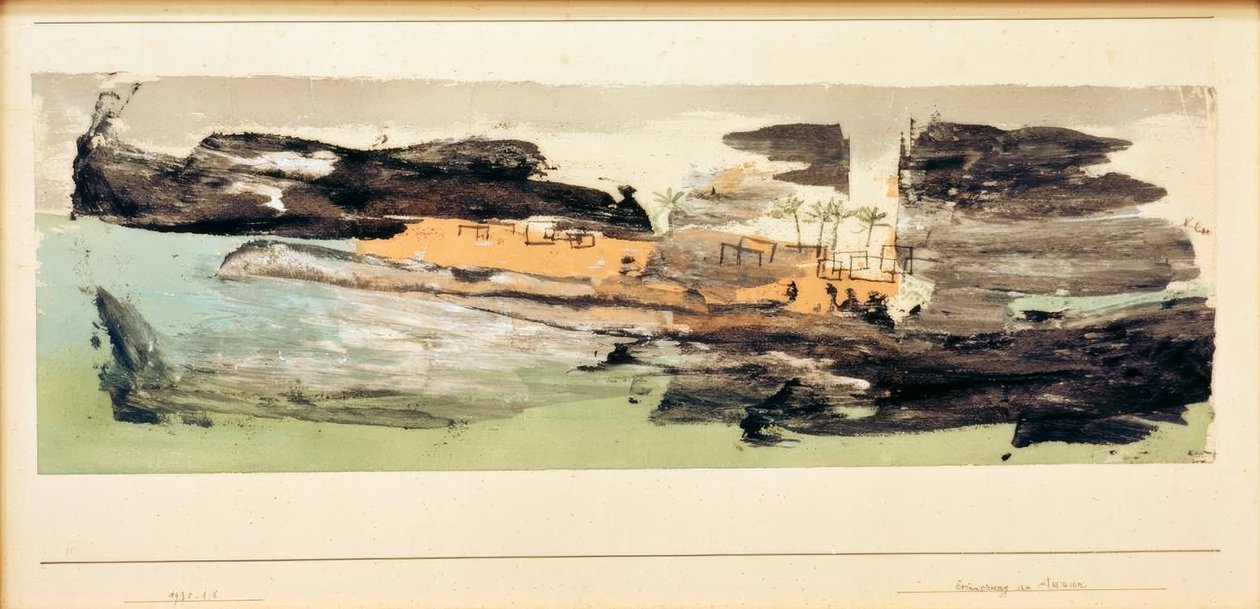 Husker Aswan av Paul Klee