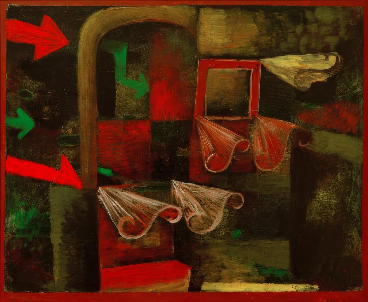 Brannvind av Paul Klee