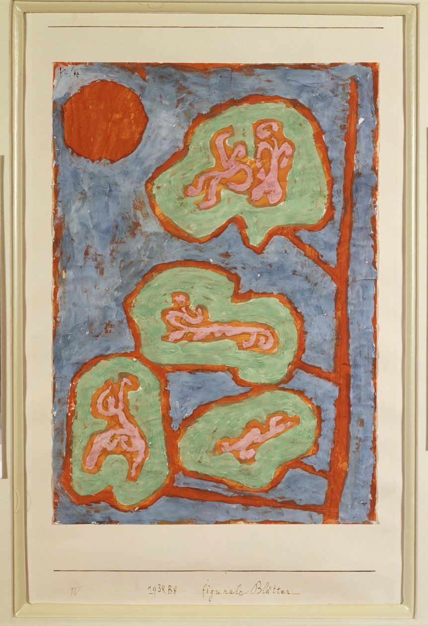Figurative blader av Paul Klee