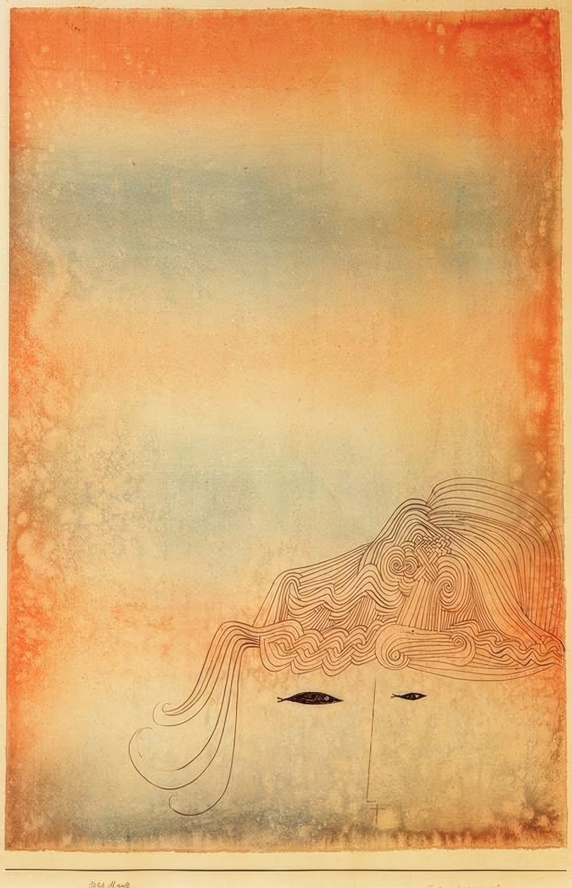 Fisk - fysiognomisk av Paul Klee