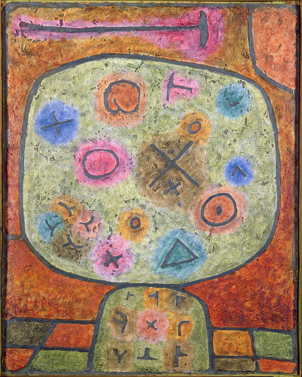Blomster i stein av Paul Klee