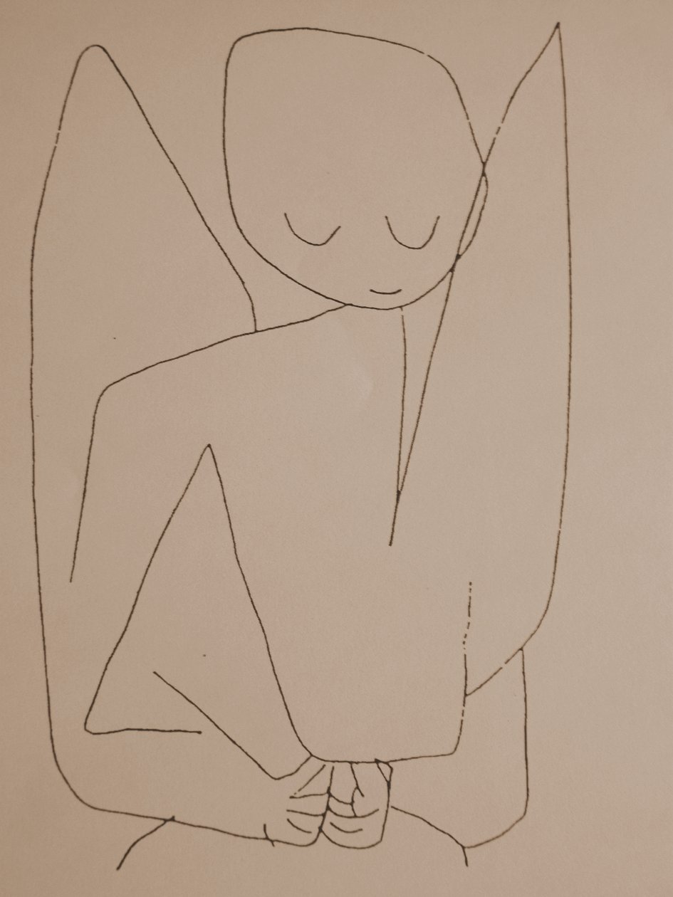 Forgetful Angel Forgetful Angel, 1939 av Paul Klee
