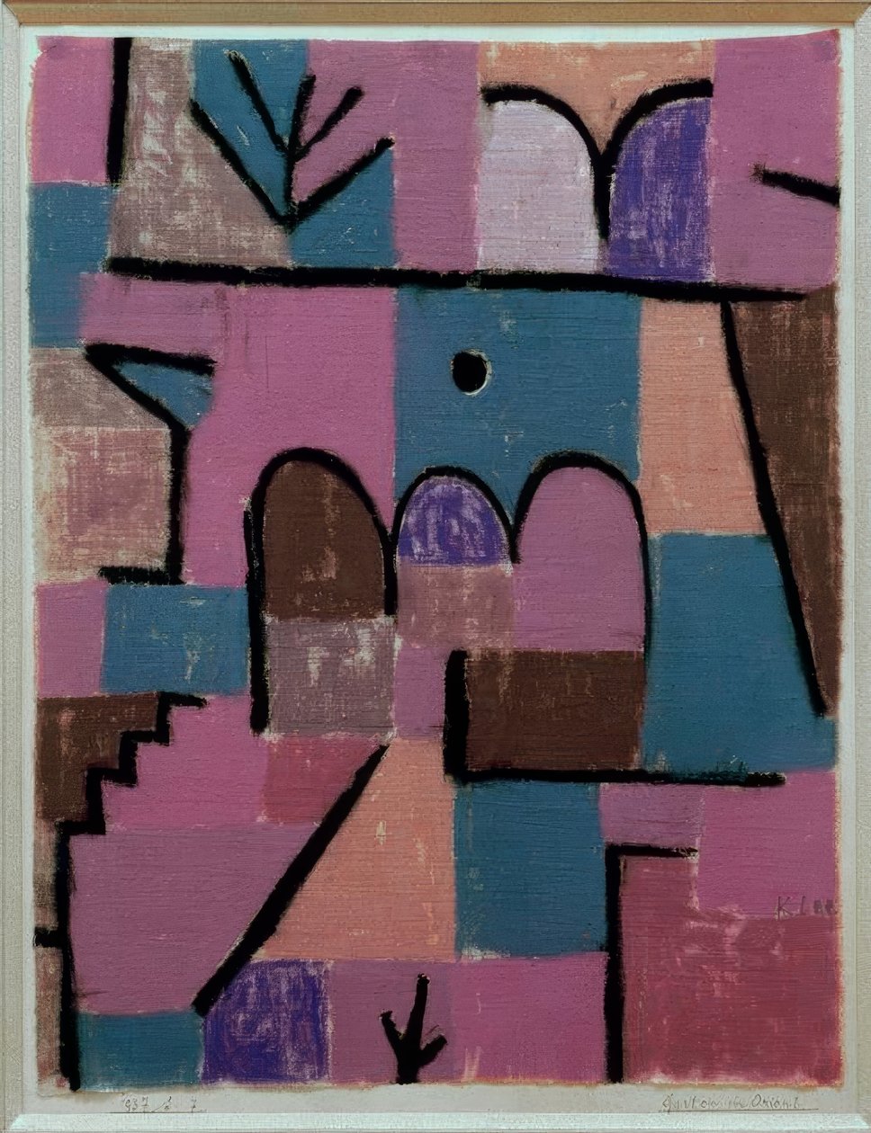 Hage i Orienten av Paul Klee