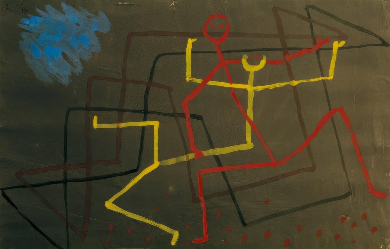 Gult er tema av Paul Klee
