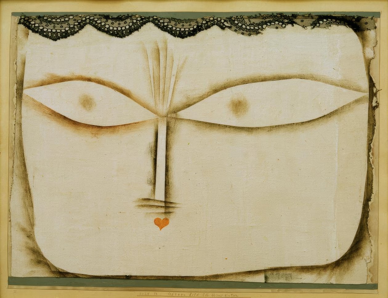 Idol for huskatter av Paul Klee