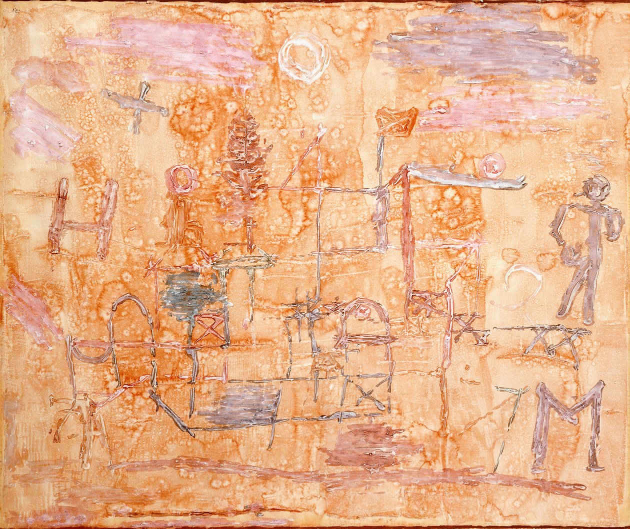 H M Idyll av Paul Klee