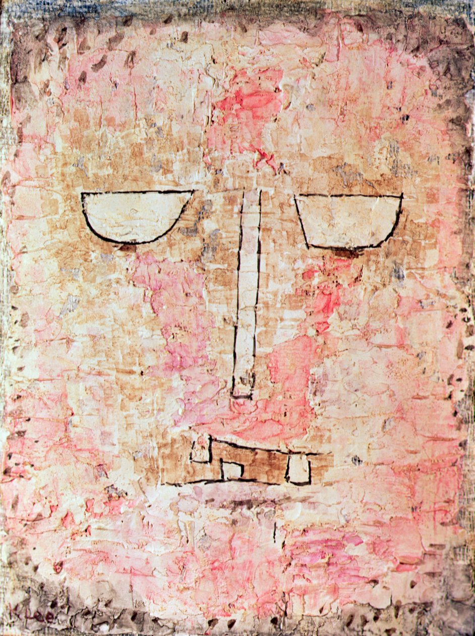 Hodet til en martyr av Paul Klee