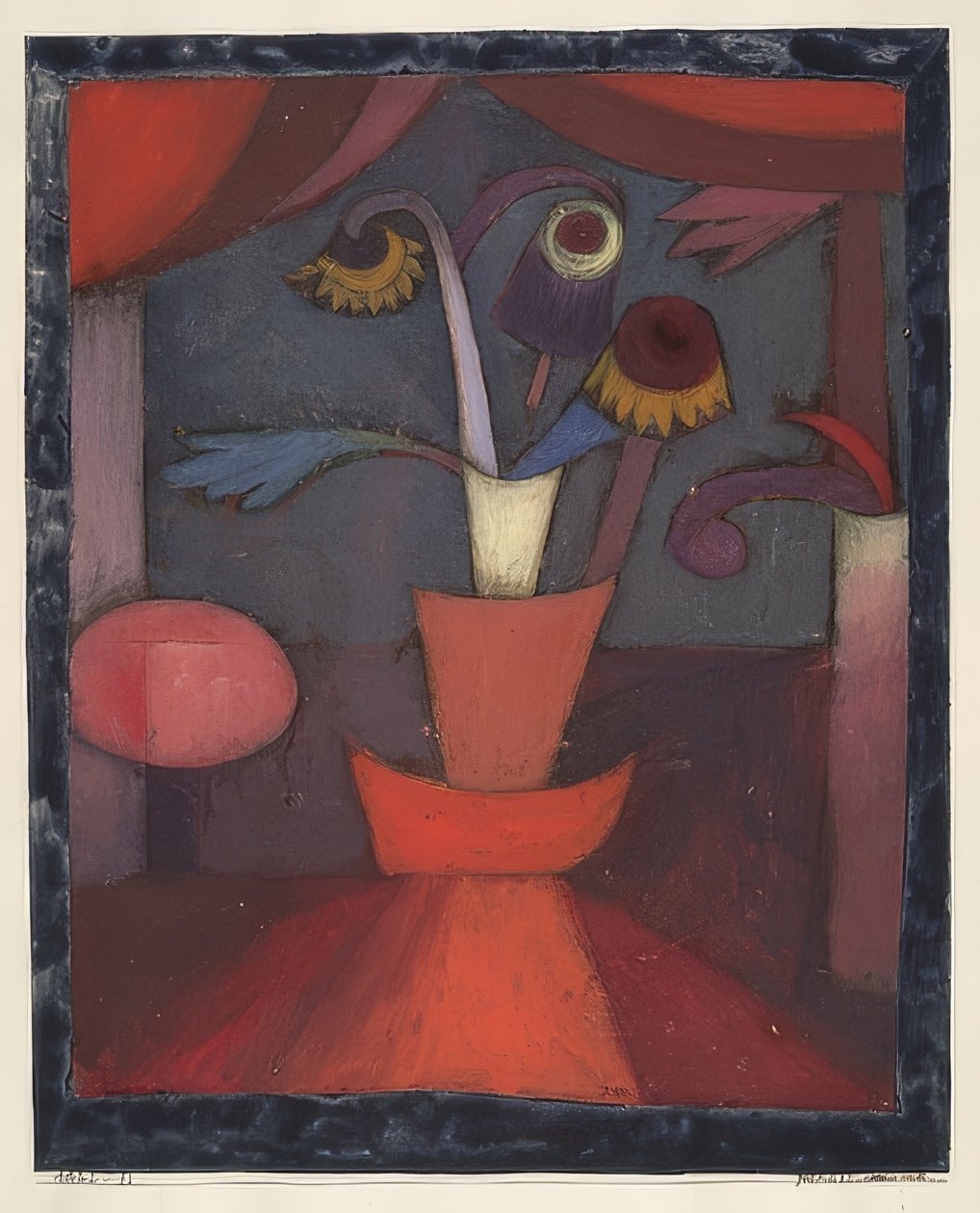 Høstblomst. 1922 av Paul Klee