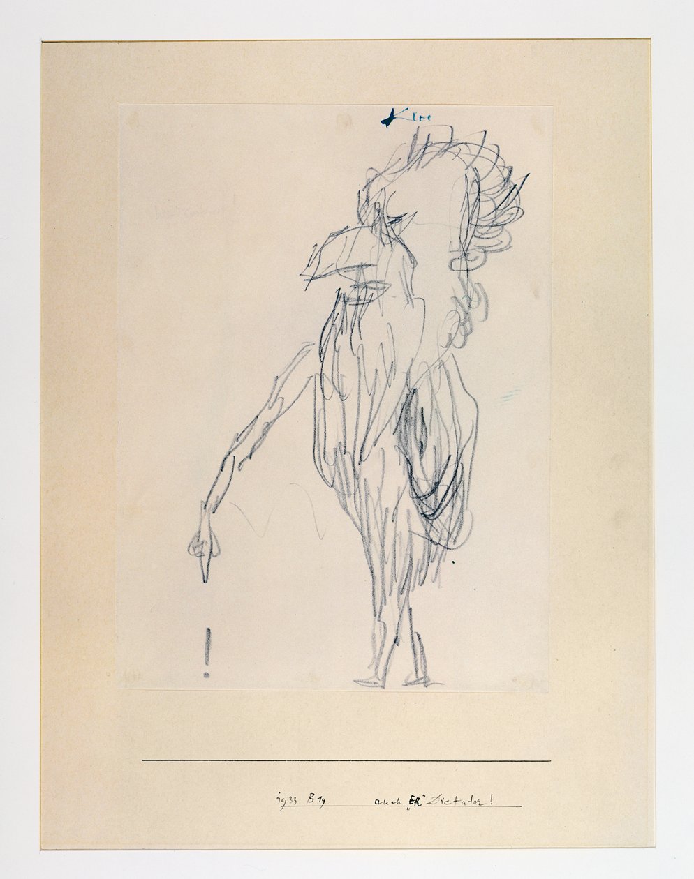 "Ham, en diktator også!" av Paul Klee