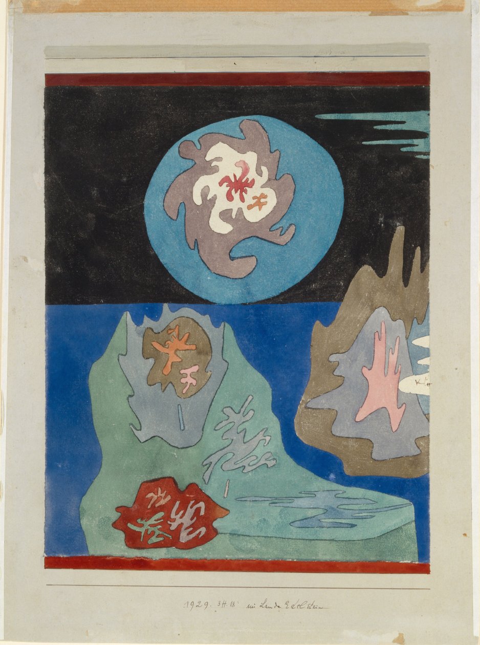 In the Land of Gem, 1929. av Paul Klee