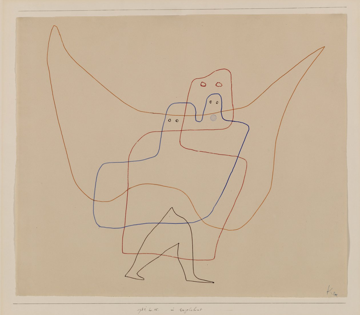 I Angels Care, 1931. av Paul Klee