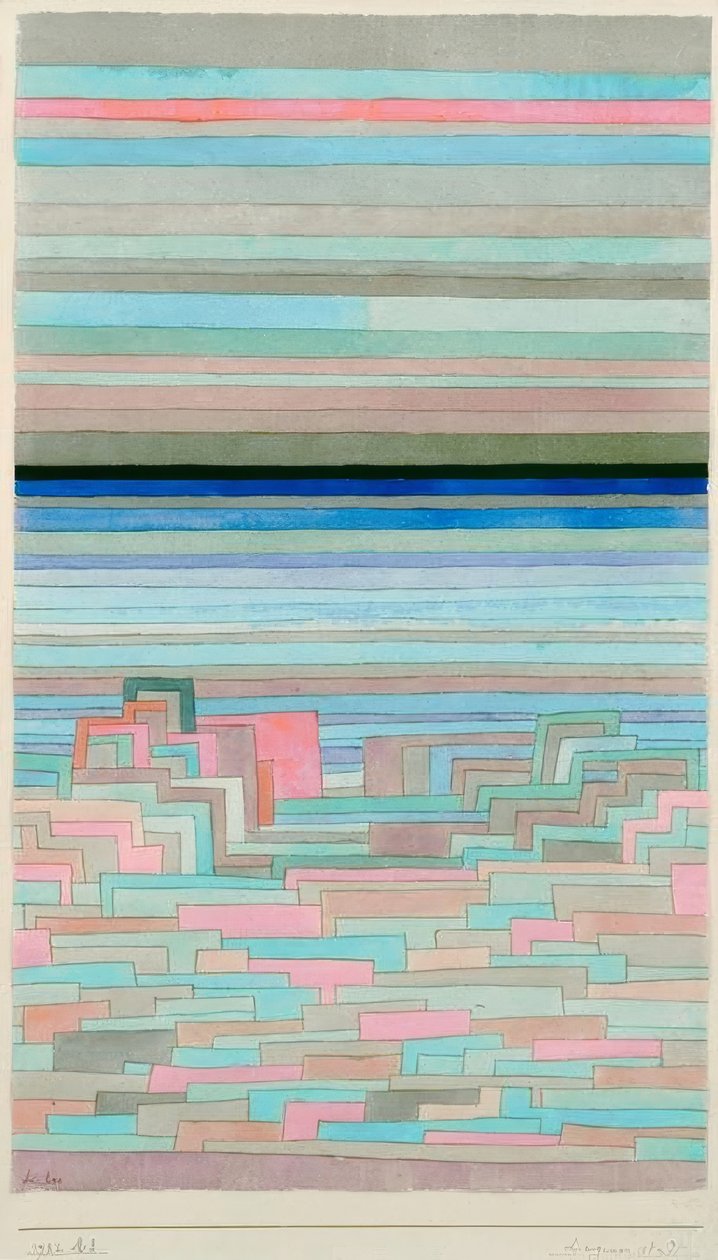 Lagune by av Paul Klee