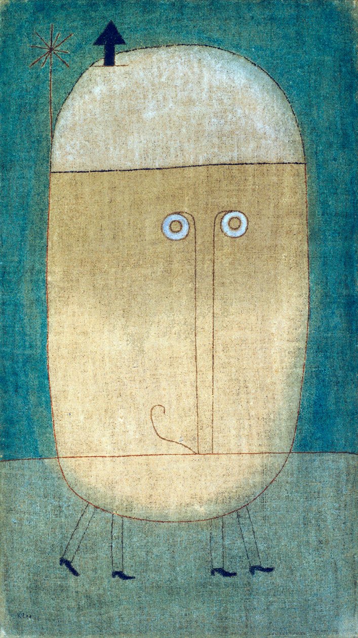 Maske av terror av Paul Klee