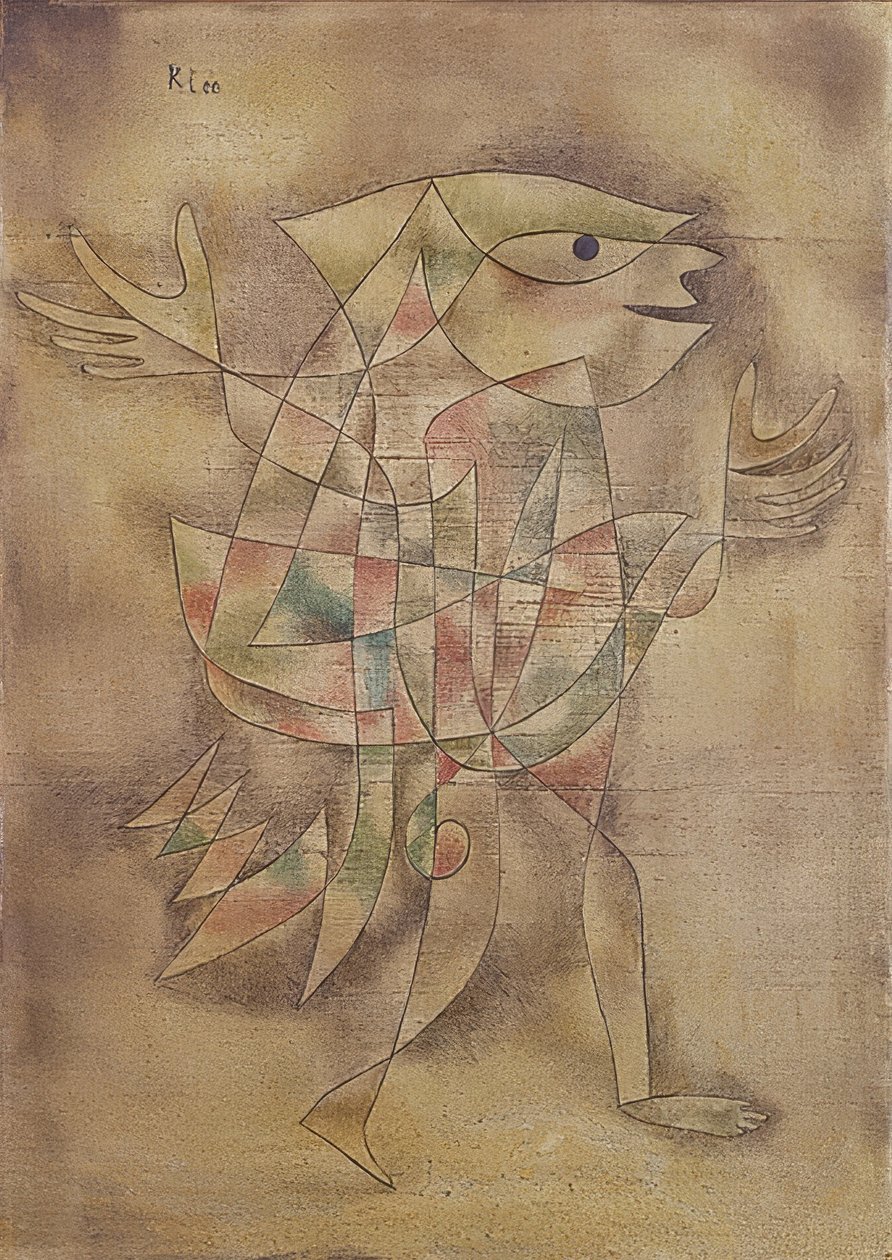 Narr i trance. 1929 av Paul Klee