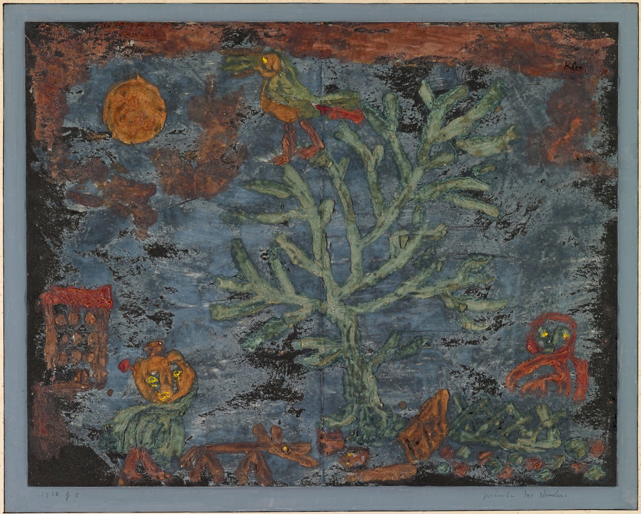 Nordisk eventyr, 1930. av Paul Klee
