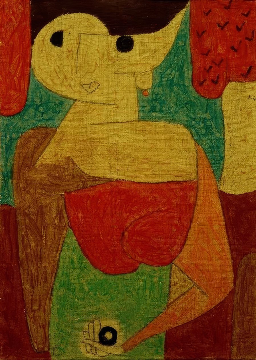 Omfalo-sentrisk forelesning av Paul Klee