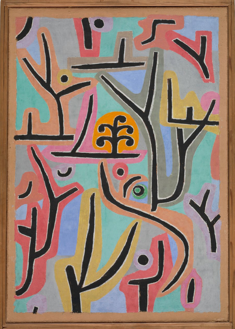 Park nær Lu.. av Paul Klee