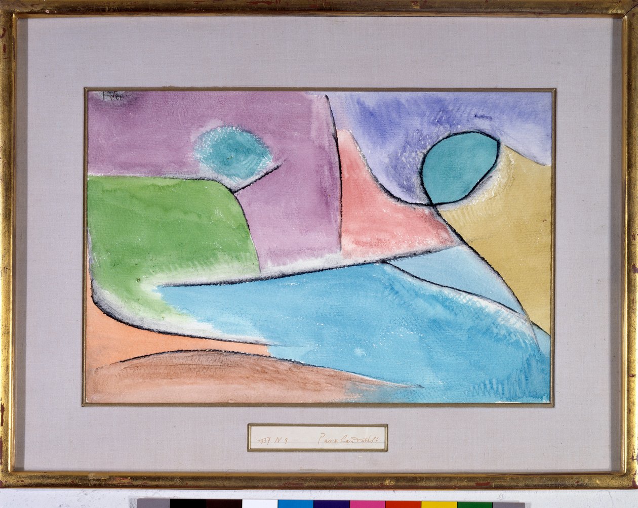 Parkland Shaft (Akvarell av Paul Klee