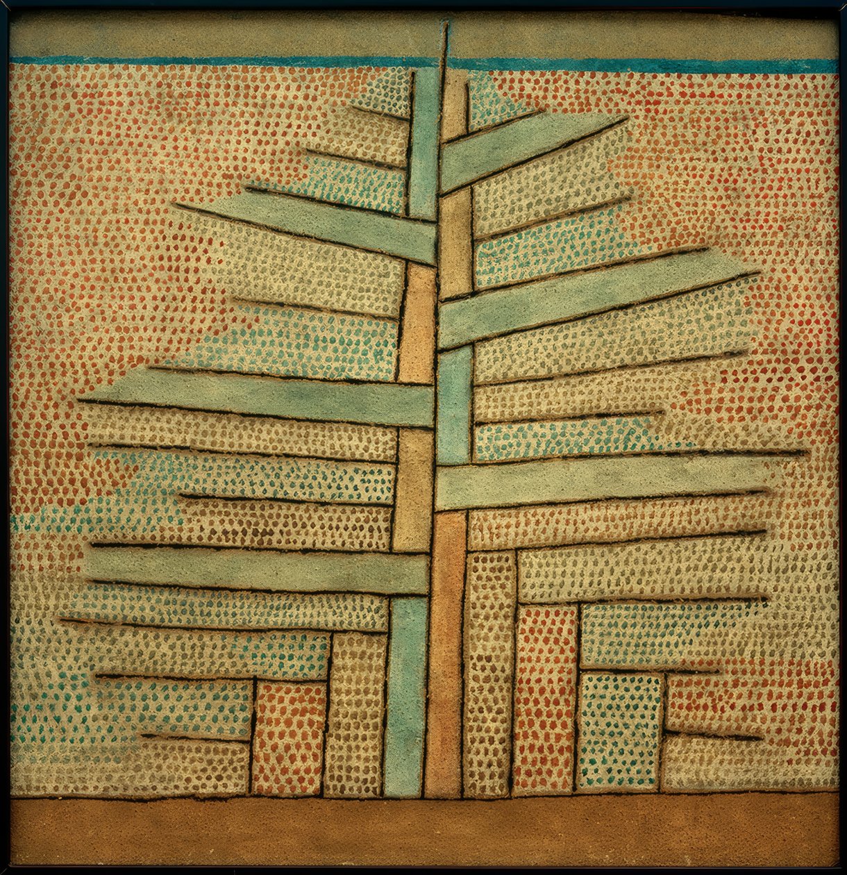 Paul Klee, furu / maleri, 1932 av Paul Klee