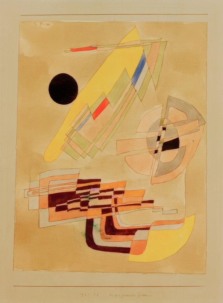 Fysiognomisk Genesis av Paul Klee