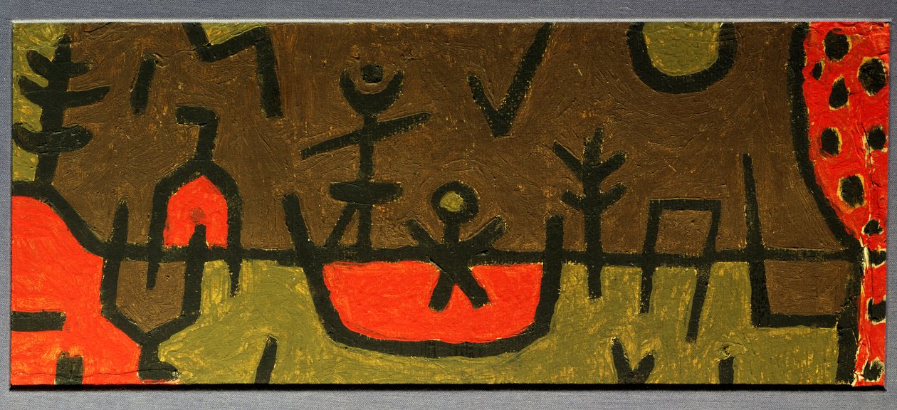 Dam i parken av Paul Klee