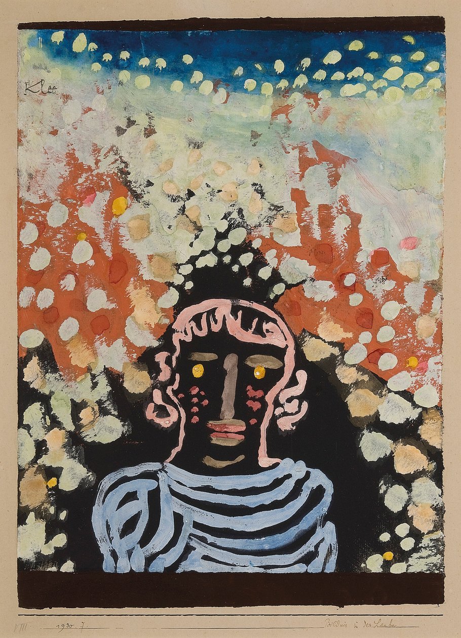 Portrett i arbor av Paul Klee