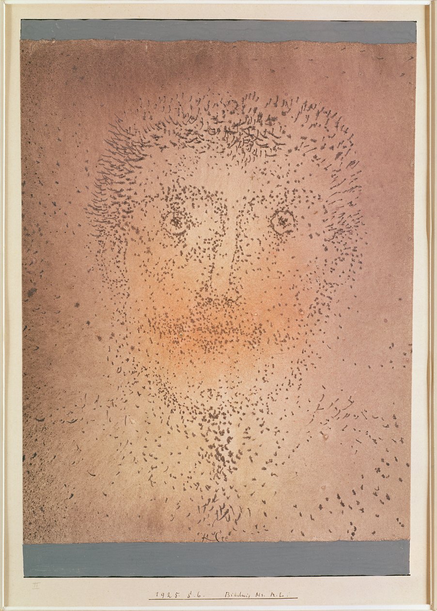 Portrett av Mr. A.L. av Paul Klee