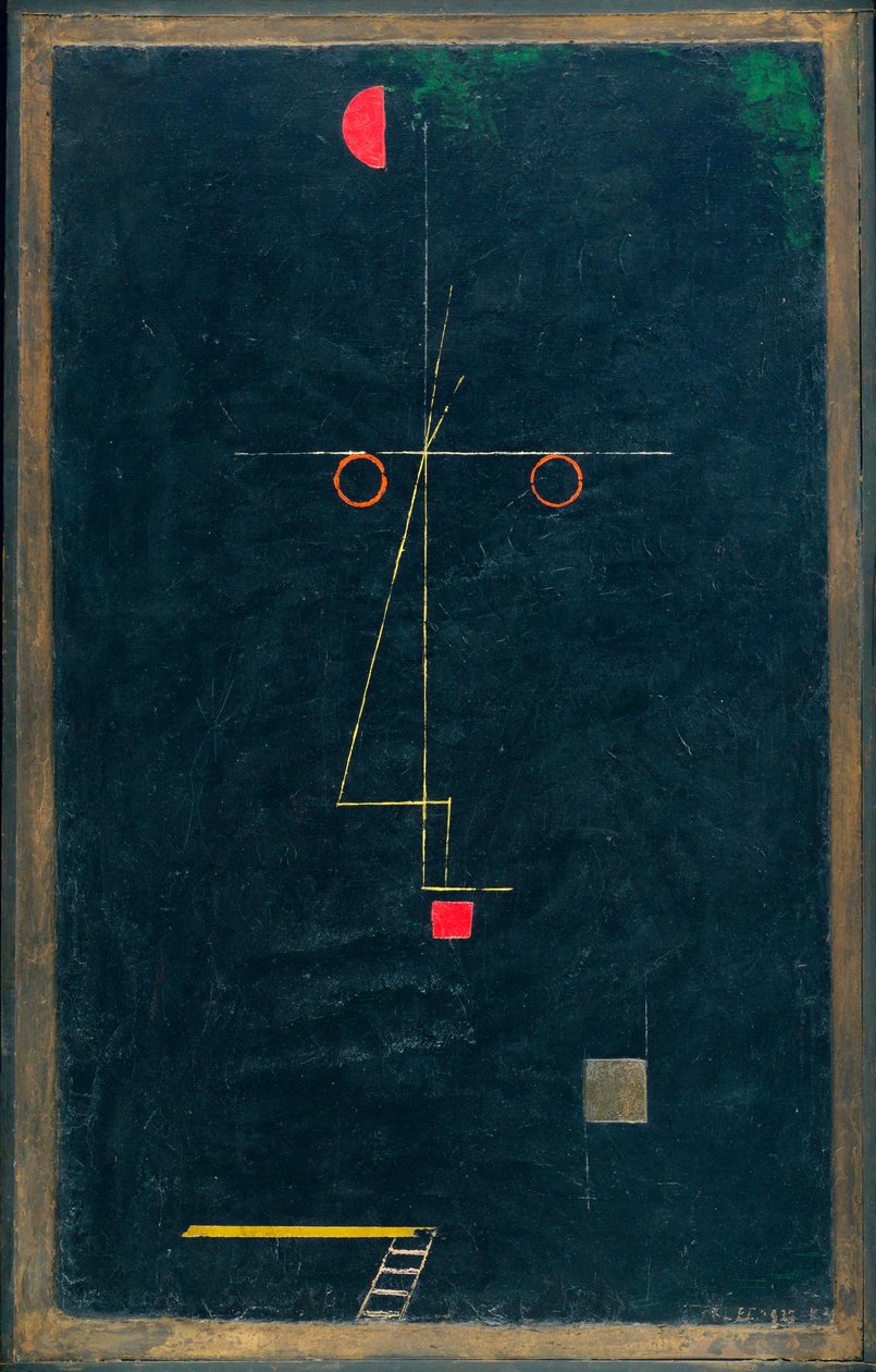Portrett av en stram rullator av Paul Klee