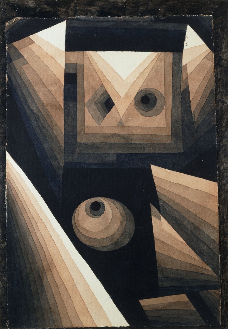Rød gradering; Rot Stufung av Paul Klee