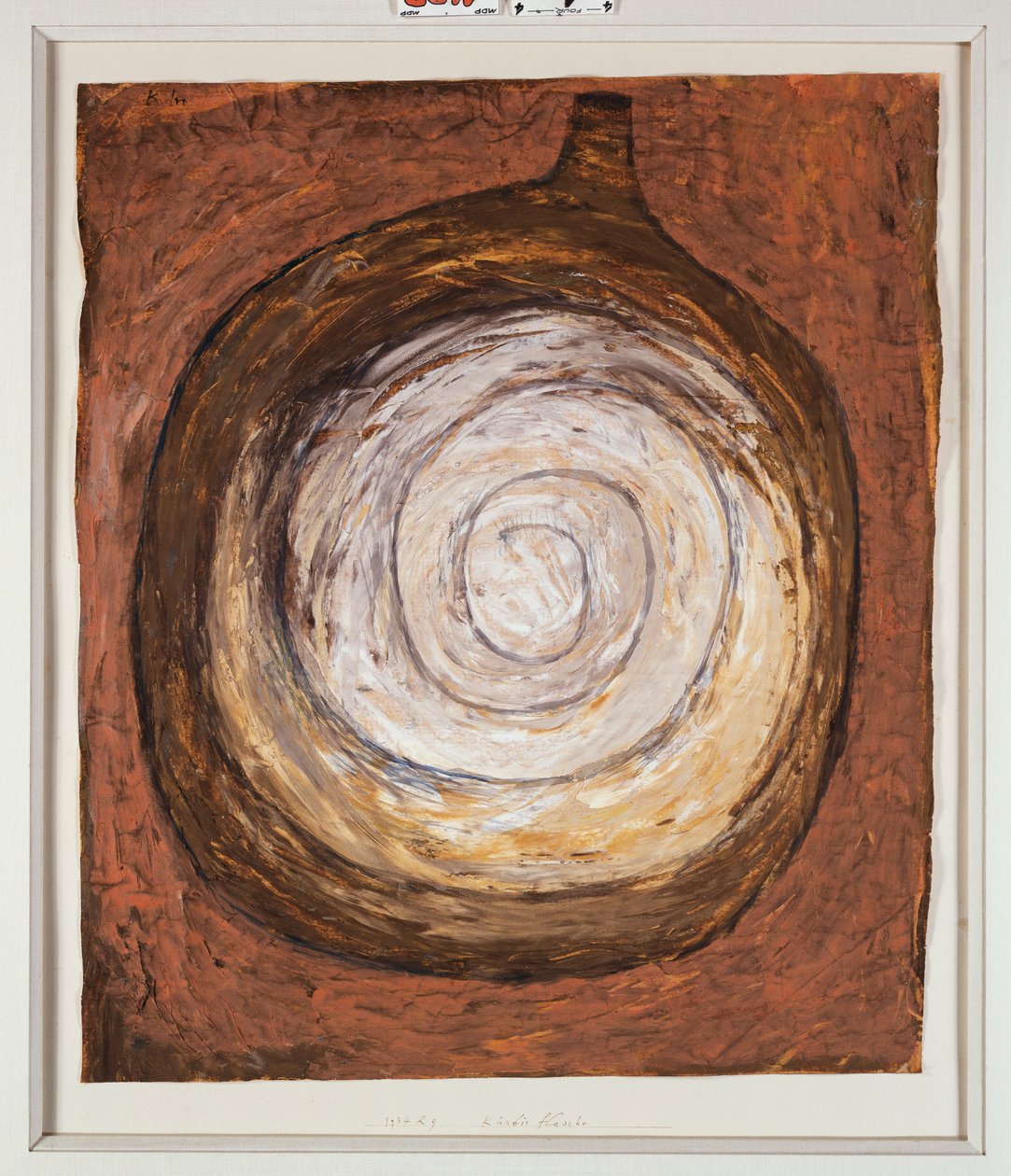 Avrundet flaske av Paul Klee