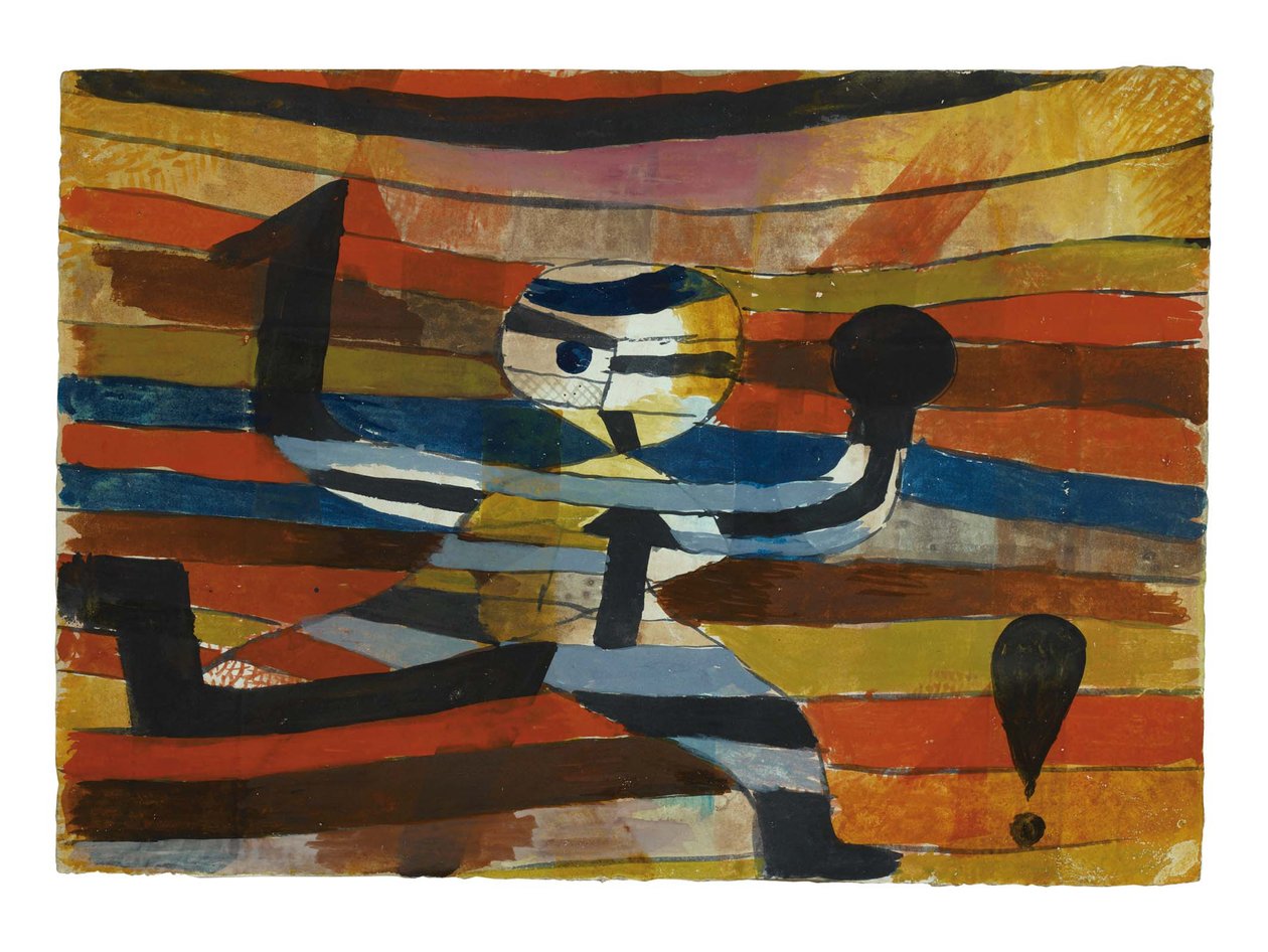 Runner - Hooker - Boxer, 1920 av Paul Klee