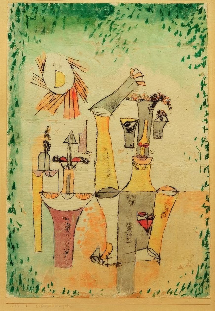 Svart mage av Paul Klee