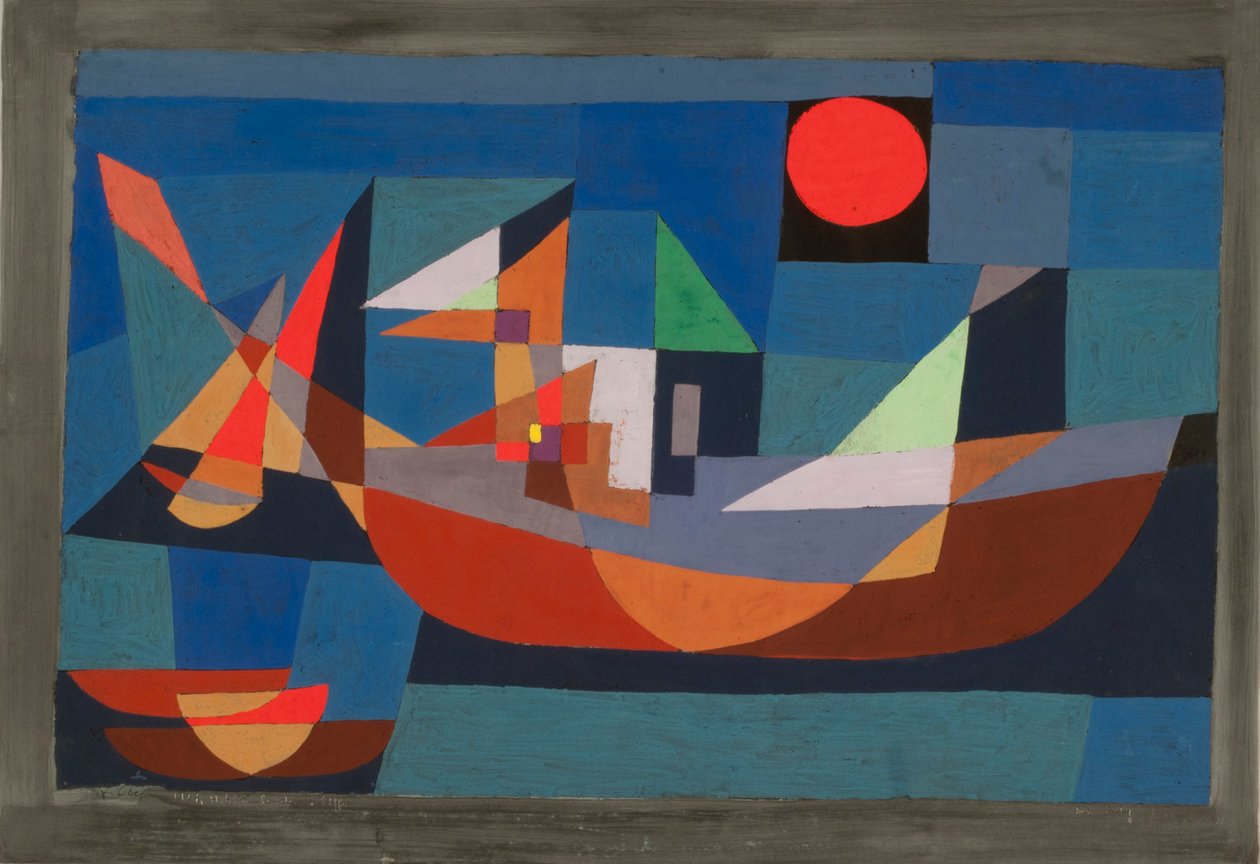 Skip i ro, 1927. av Paul Klee