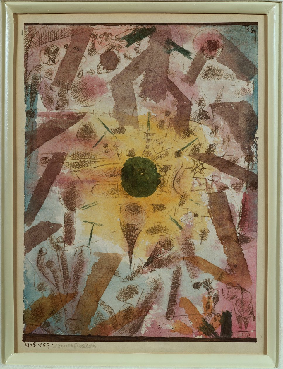 Solformørkelse av Paul Klee