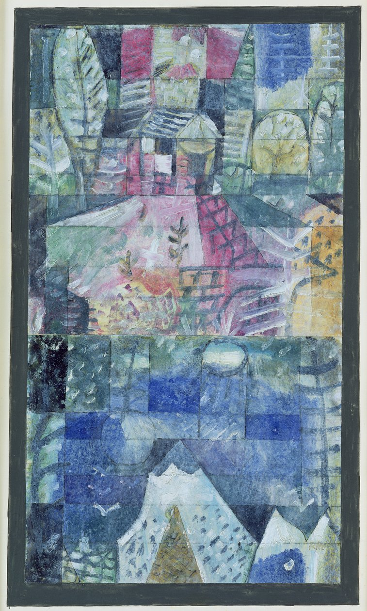 Suvenirbilde av en tur av Paul Klee