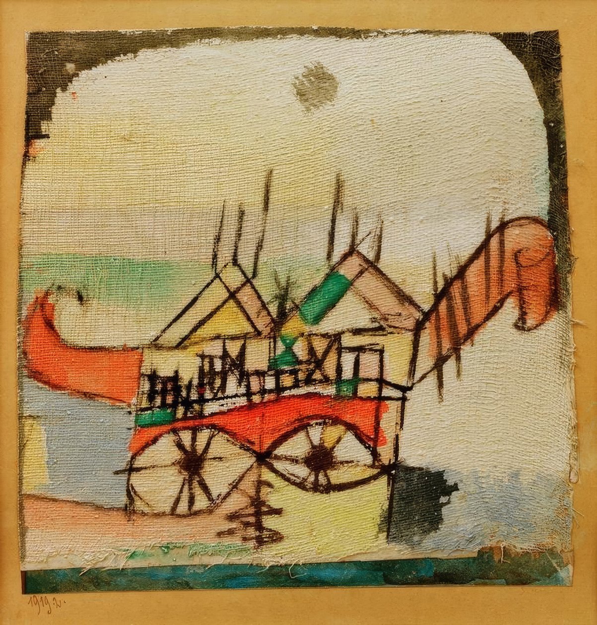 Sphinxartig av Paul Klee