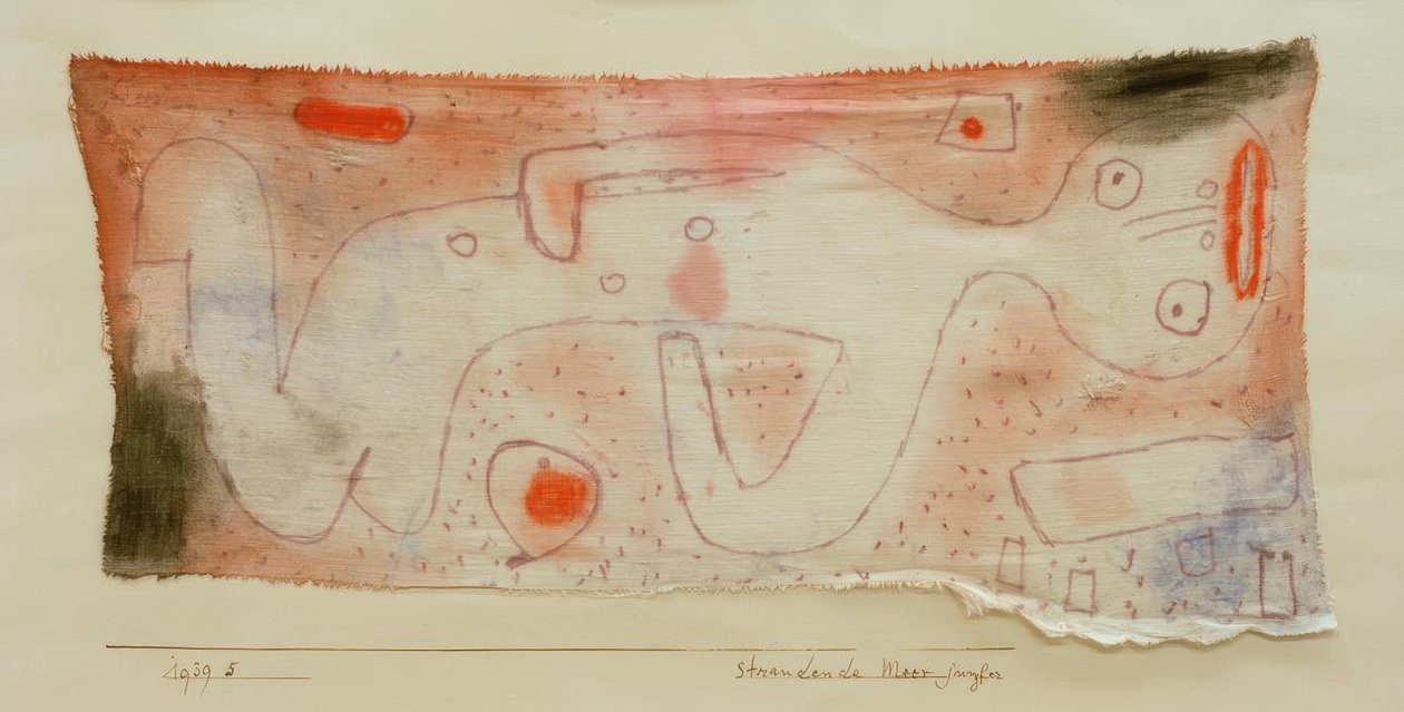 Strand havfrue av Paul Klee