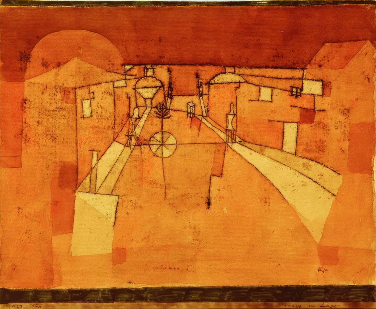 Gate på lageret av Paul Klee