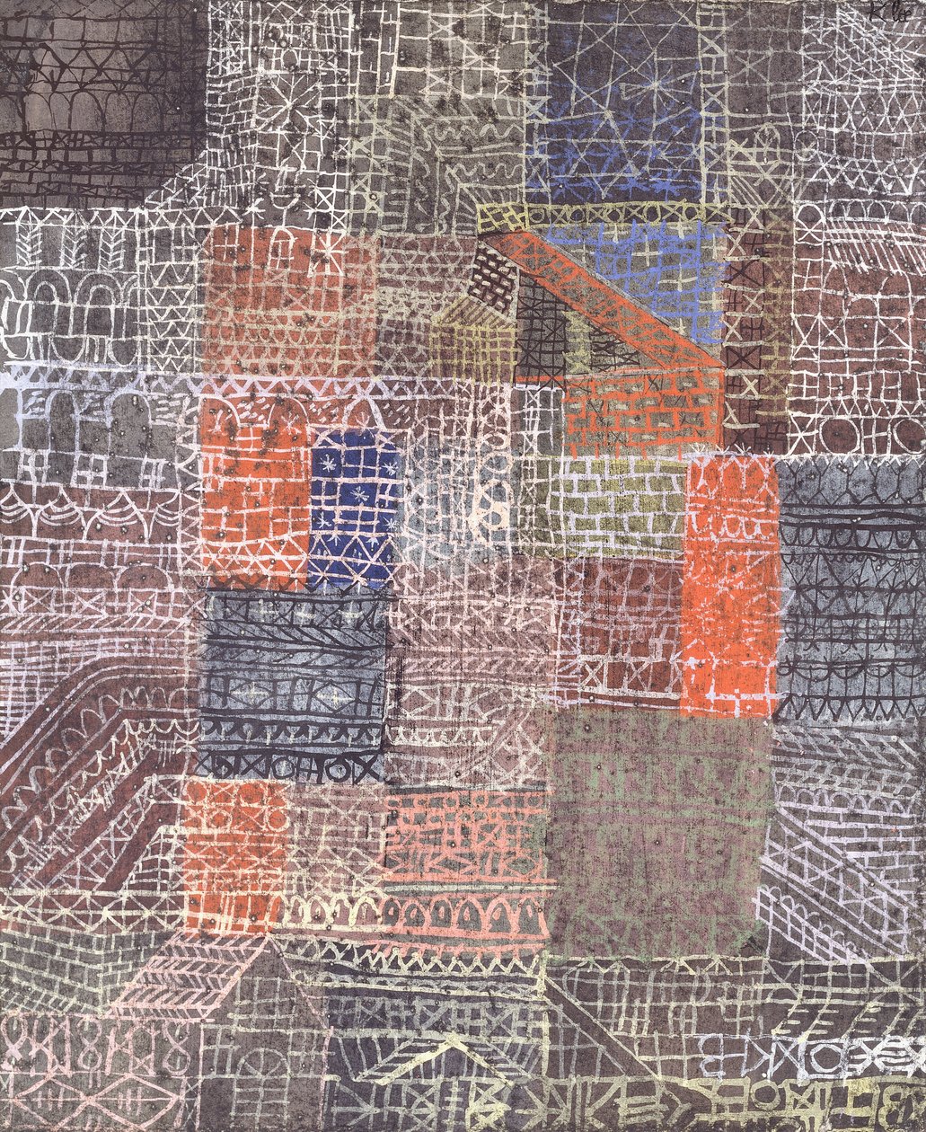 Strukturell II av Paul Klee